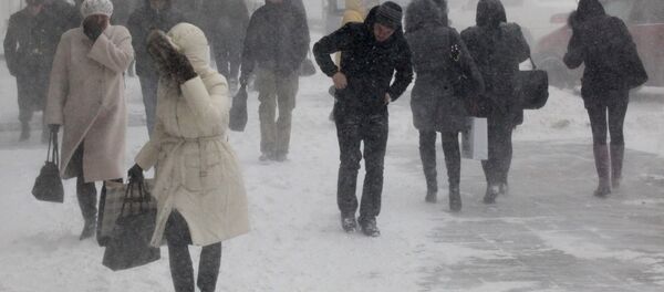 Снегопад, архивное фото - Sputnik Таджикистан