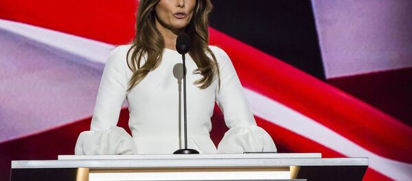 Супруга избранного президента США Дональда Трампа Меланья, архивное фото - Sputnik Таджикистан