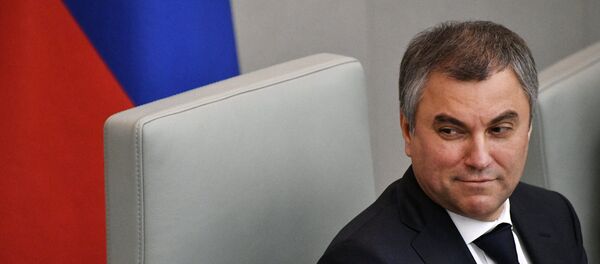 Вячеслав Володин, архивное фото - Sputnik Тоҷикистон