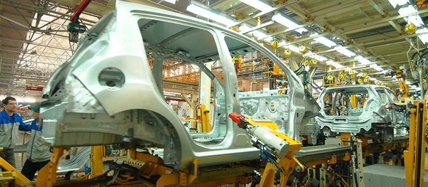 На заводе GM Uzbekistan, архивное фото - Sputnik Таджикистан