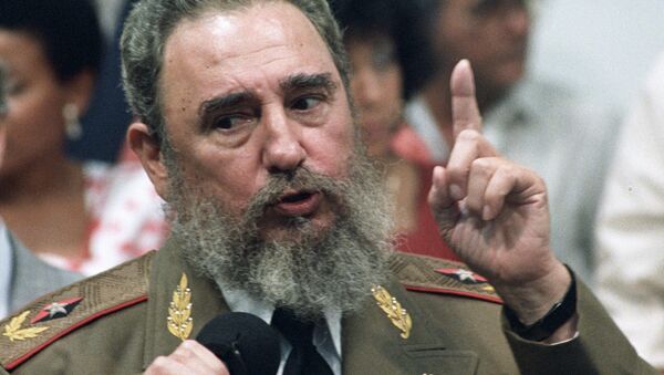 Фидель Кастро, архивное фото - Sputnik Таджикистан
