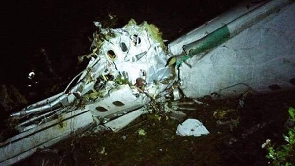 Обломки самолета, потерпевшего крушение в Колумбии - Sputnik Таджикистан