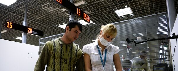 Процедура дактилоскопии, архивное фото - Sputnik Тоҷикистон