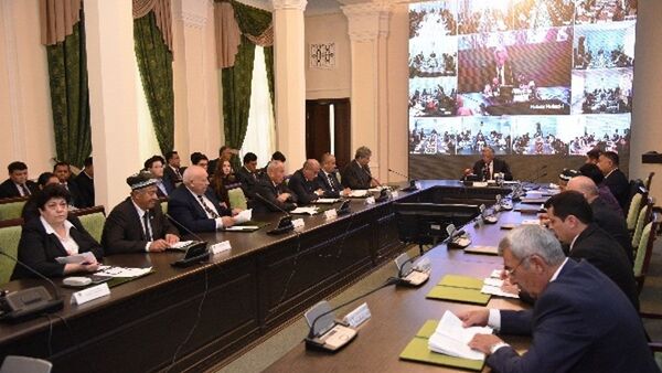 Заседание ЦИК Узбекистана, архивное фото - Sputnik Таджикистан