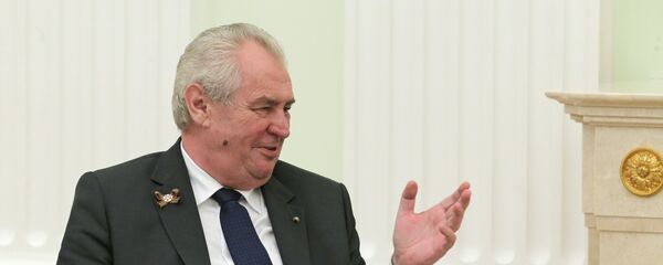 Президент Чешской Республики Милош Земан, архивное фото - Sputnik Таджикистан