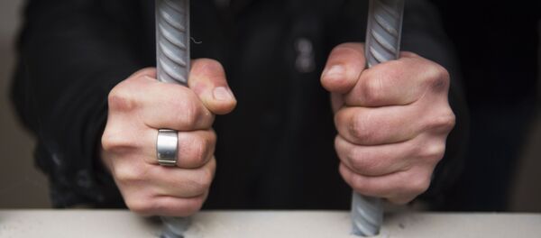 Заключенный в исправительной колонии, архивное фото - Sputnik Таджикистан