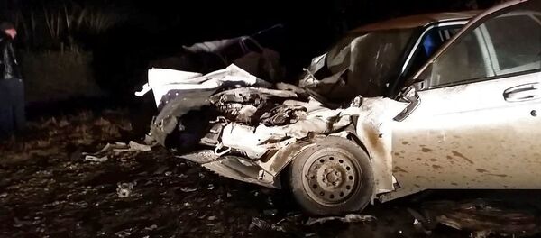 ДТП на федеральной трассе Кавказ в Чечне - Sputnik Тоҷикистон