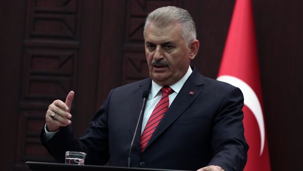 Премьер-министр Турции Бинали Йылдырым, архивное фото - Sputnik Таджикистан