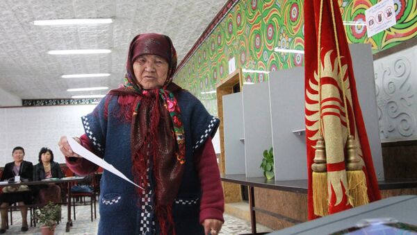 Голосование в Кыргызстане, архивное фото - Sputnik Таджикистан