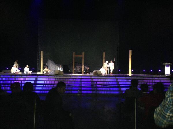 Спектакль Даври Орифин в честь 80-летия Ага-Хана IV - Sputnik Тоҷикистон