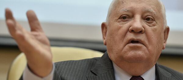Бывший президент СССР Михаил Горбачев, архивное фото - Sputnik Тоҷикистон