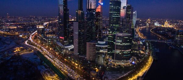 Вид на Московский международный деловой центр Москва-Сити - Sputnik Таджикистан