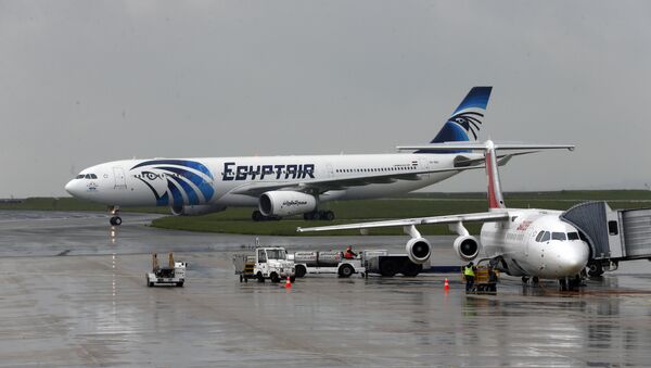 Самолет авиакомпании Egyptair, архивное фото - Sputnik Таджикистан