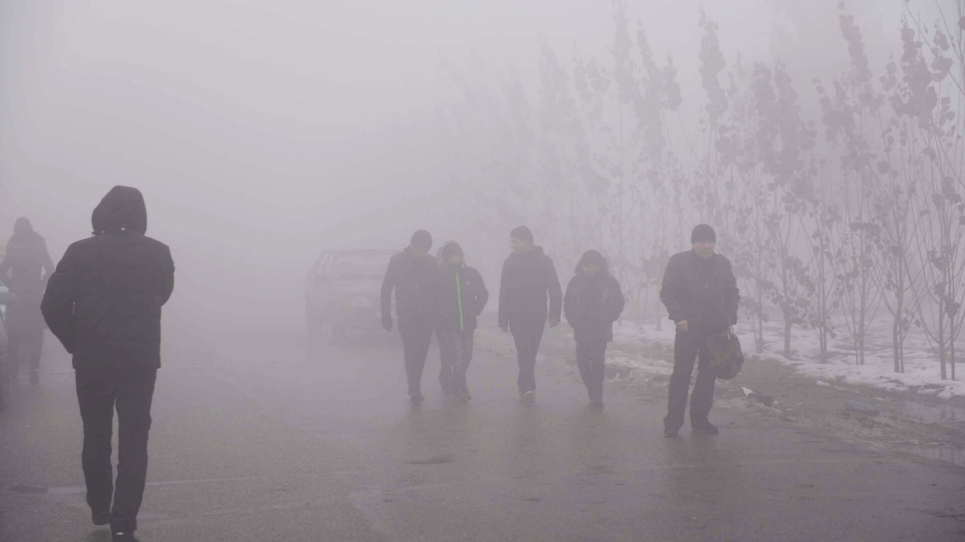 Туман в Душанбе, архивное фото - Sputnik Тоҷикистон, 1920, 06.12.2021