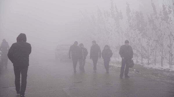 Туман в Душанбе, архивное фото - Sputnik Таджикистан