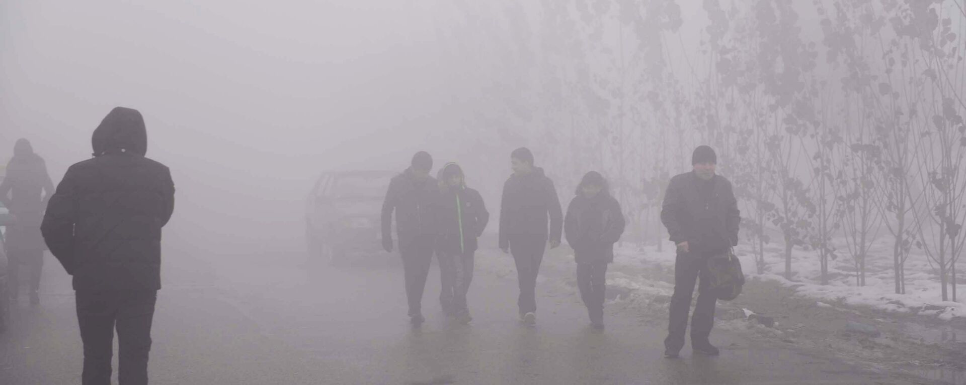 Туман в Душанбе, архивное фото - Sputnik Тоҷикистон, 1920, 01.04.2021