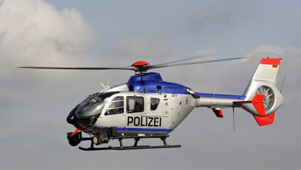 Полицейский вертолет в Германии, архивное фото - Sputnik Таджикистан