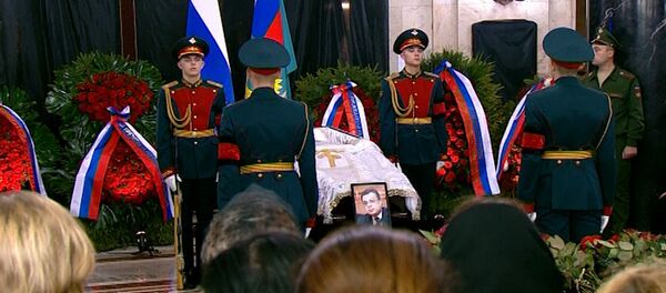 В Москве простились с послом России в Турции Андреем Карловым В Москве простились с послом России в Турции Андреем Карловым - Sputnik Таджикистан