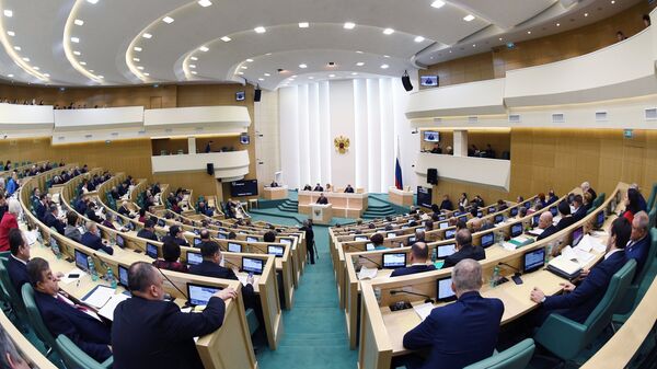 Заседание Совета Федерации РФ - Sputnik Таджикистан