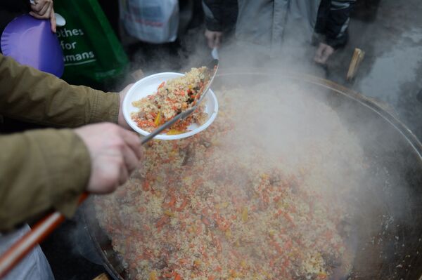 Праздник плова в Москве - Sputnik Тоҷикистон