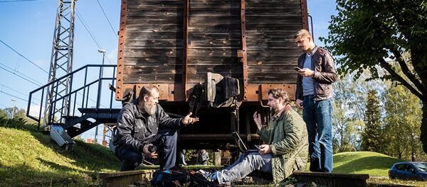 Робертс Вицупс, Валентин Роженцов и Алексей Стетюха - Sputnik Таджикистан