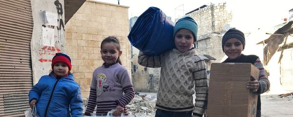 Гуманитарная помощь Сирии, архивное фото - Sputnik Таджикистан