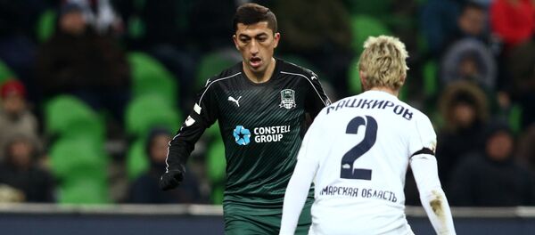 Футбол. РФПЛ. Матч Краснодар - Крылья Советов Футбол. РФПЛ. Матч Краснодар - Крылья Советов - Sputnik Таджикистан