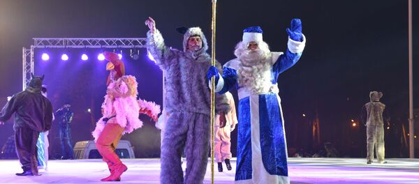 Новогодний концерт в Душанбе - Sputnik Тоҷикистон