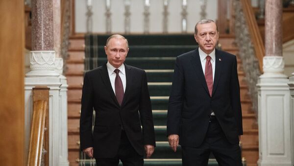 Визит президента РФ Путина в Турцию - Sputnik Таджикистан