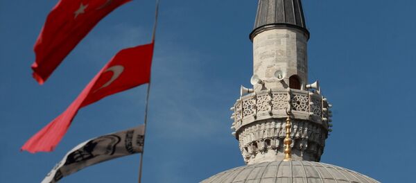 Турецкие флаги - Sputnik Таджикистан