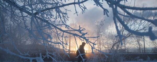 Аномальные морозы в Москве - Sputnik Тоҷикистон