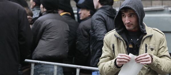 Очередь, архивное фото - Sputnik Таджикистан