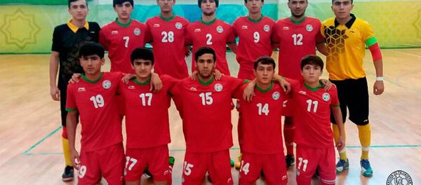 Молодежная сборная Таджикистана по футзалу, архивное фото Молодежная сборная Таджикистана по футзалу, архивное фото - Sputnik Таджикистан
