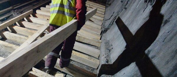 Реконструкция тоннеля, архивное фото Реконструкция тоннеля, архивное фото - Sputnik Таджикистан