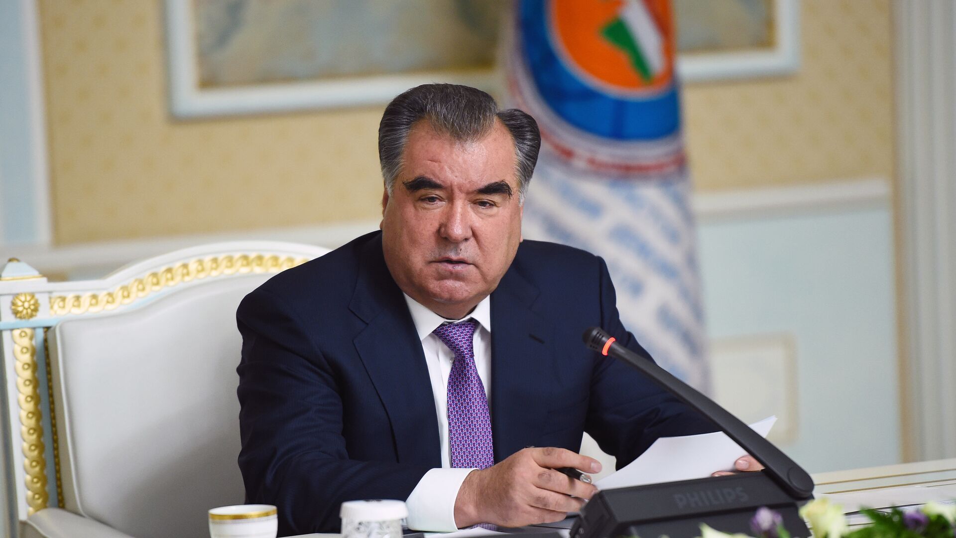 Президент Таджикистана Эмомали Рахмон - Sputnik Таджикистан, 1920, 25.02.2021