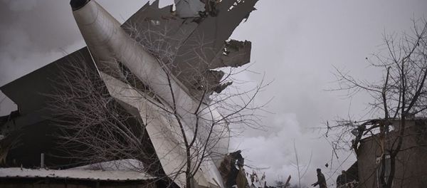 Крушение самолета в Кыргызстане - Sputnik Таджикистан