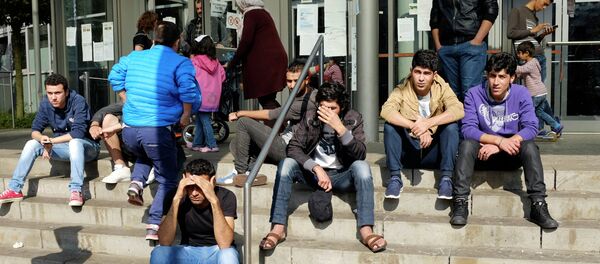 Мигранты в Германии, архивное фото - Sputnik Таджикистан
