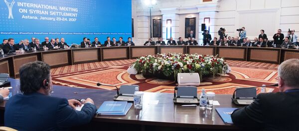 Вохӯрӣ оид ба Сурия дар Остона - Sputnik Тоҷикистон