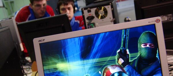 Қаҳрамонӣ оид ба бозиҳои компютерӣ дар Русия. Акс аз бойгонӣ - Sputnik Тоҷикистон