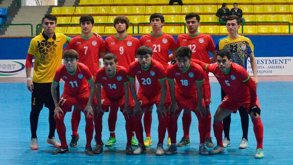 Молодежная сборная Таджикистана по футзалу - Sputnik Таджикистан