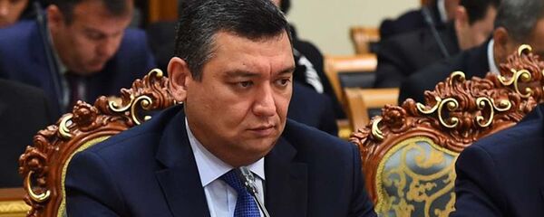 Министр экономического развития и торговли Таджикистана Негматулло Хикматуллозода, архивное фото - Sputnik Тоҷикистон