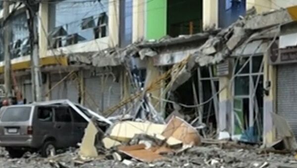 Последствия землетресения в Филиппинах - Sputnik Таджикистан
