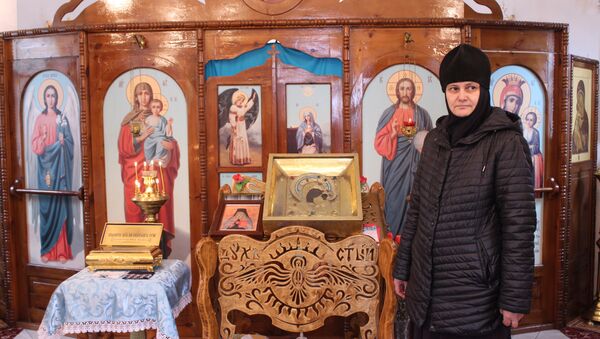 В Таджикистан привезли чудотворную икону Казанской Божьей матери - Sputnik Таджикистан