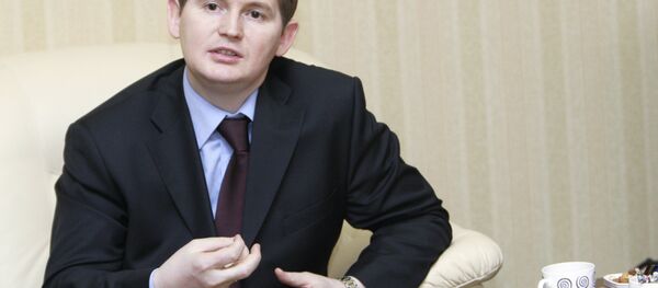 Президент Фонда развития исламского бизнеса и финанов Линар Якупов Президент Фонда развития исламского бизнеса и финанов Линар Якупов - Sputnik Таджикистан