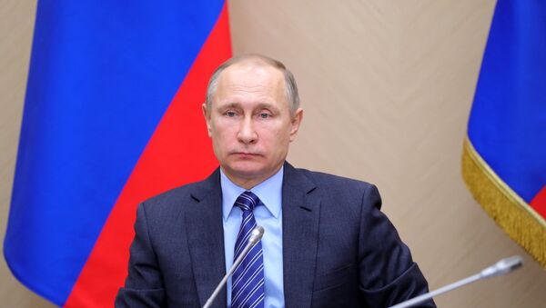 Президент РФ В. Путин, архивное фото - Sputnik Таджикистан