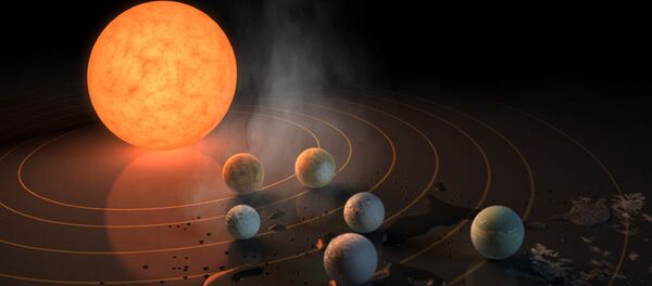 Планеты системы TRAPPIST-1 - Sputnik Таджикистан