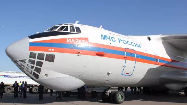 Самолет МЧС России «Ил-76» - Sputnik Тоҷикистон