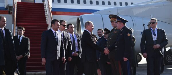 Официальный визит президента РФ В. Путина в Таджикистан - Sputnik Таджикистан