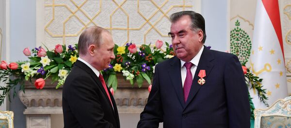 Сафари президенти ФР Владимир Путин ба Тоҷикистон - Sputnik Тоҷикистон