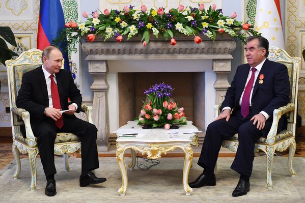 Переговоры главы государства с российским лидером. - Sputnik Таджикистан